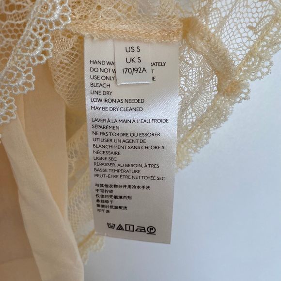 Free People Secret Admirer Blouse In Eggnog - Picture 11 of 16